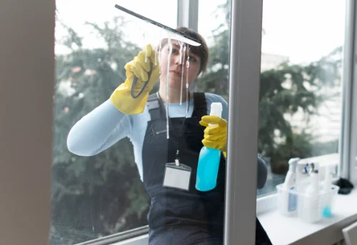 Nettoyage de vitres intérieures et extérieures à Fronville